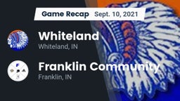 Recap: Whiteland  vs. Franklin Community  2021