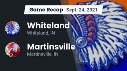 Recap: Whiteland  vs. Martinsville  2021