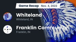 Recap: Whiteland  vs. Franklin Community  2022