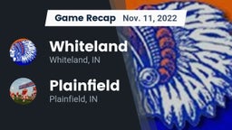 Recap: Whiteland  vs. Plainfield  2022