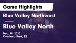 Blue Valley Northwest  vs Blue Valley North  Game Highlights - Dec. 18, 2020