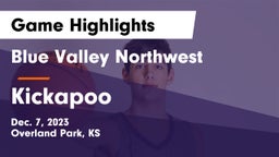 Blue Valley Northwest  vs Kickapoo  Game Highlights - Dec. 7, 2023