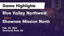 Blue Valley Northwest  vs Shawnee Mission North  Game Highlights - Feb. 28, 2024
