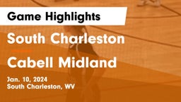 South Charleston  vs Cabell Midland  Game Highlights - Jan. 10, 2024