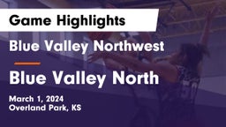Blue Valley Northwest  vs Blue Valley North  Game Highlights - March 1, 2024
