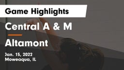Central A & M  vs Altamont  Game Highlights - Jan. 15, 2022