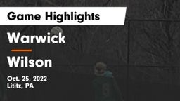 Warwick  vs Wilson  Game Highlights - Oct. 25, 2022