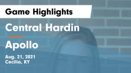 Central Hardin  vs Apollo Game Highlights - Aug. 21, 2021