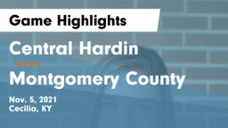 Central Hardin  vs Montgomery County Game Highlights - Nov. 5, 2021