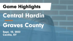 Central Hardin  vs Graves County Game Highlights - Sept. 10, 2022