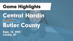 Central Hardin  vs Butler County  Game Highlights - Sept. 16, 2023