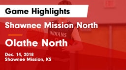 Shawnee Mission North  vs Olathe North  Game Highlights - Dec. 14, 2018