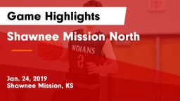 Shawnee Mission North  Game Highlights - Jan. 24, 2019