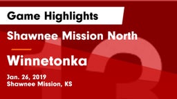 Shawnee Mission North  vs Winnetonka  Game Highlights - Jan. 26, 2019