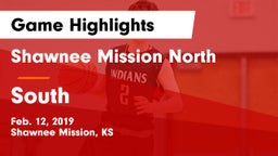 Shawnee Mission North  vs South Game Highlights - Feb. 12, 2019