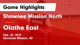 Shawnee Mission North  vs Olathe East  Game Highlights - Feb. 22, 2019
