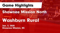 Shawnee Mission North  vs Washburn Rural  Game Highlights - Jan. 3, 2020