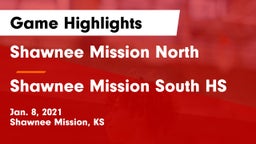 Shawnee Mission North  vs Shawnee Mission South HS Game Highlights - Jan. 8, 2021