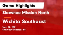 Shawnee Mission North  vs Wichita Southeast  Game Highlights - Jan. 22, 2021