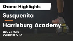 Susquenita  vs Harrisburg Academy Game Highlights - Oct. 24, 2020