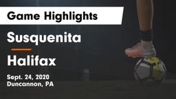 Susquenita  vs Halifax  Game Highlights - Sept. 24, 2020