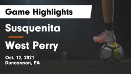 Susquenita  vs West Perry  Game Highlights - Oct. 12, 2021