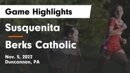 Susquenita  vs Berks Catholic  Game Highlights - Nov. 5, 2022