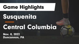 Susquenita  vs Central Columbia  Game Highlights - Nov. 8, 2022