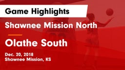 Shawnee Mission North  vs Olathe South  Game Highlights - Dec. 20, 2018