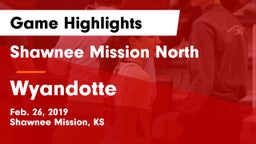 Shawnee Mission North  vs Wyandotte  Game Highlights - Feb. 26, 2019