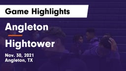 Angleton  vs Hightower  Game Highlights - Nov. 30, 2021