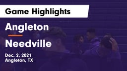 Angleton  vs Needville  Game Highlights - Dec. 2, 2021