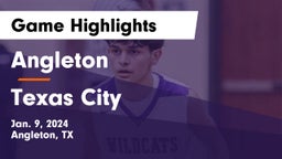 Angleton  vs Texas City  Game Highlights - Jan. 9, 2024