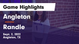 Angleton  vs Randle  Game Highlights - Sept. 2, 2022