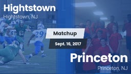 Matchup: Hightstown High vs. Princeton  2017