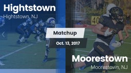 Matchup: Hightstown High vs. Moorestown  2017