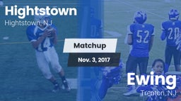 Matchup: Hightstown High vs. Ewing  2017