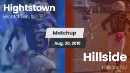 Matchup: Hightstown High vs. Hillside  2018