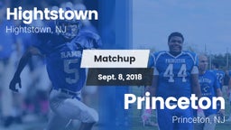 Matchup: Hightstown High vs. Princeton  2018