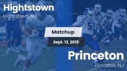 Matchup: Hightstown High vs. Princeton  2019