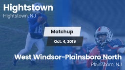Matchup: Hightstown High vs. West Windsor-Plainsboro North  2019