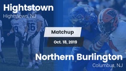 Matchup: Hightstown High vs. Northern Burlington  2019