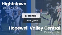 Matchup: Hightstown High vs. Hopewell Valley Central  2019