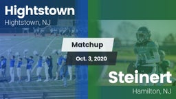 Matchup: Hightstown High vs. Steinert  2020
