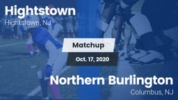 Matchup: Hightstown High vs. Northern Burlington  2020
