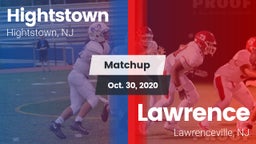Matchup: Hightstown High vs. Lawrence  2020