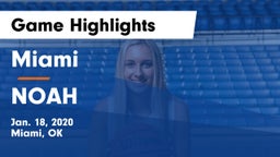 Miami  vs NOAH Game Highlights - Jan. 18, 2020