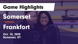 Somerset  vs Frankfort Game Highlights - Oct. 10, 2020