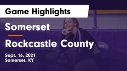 Somerset  vs Rockcastle County  Game Highlights - Sept. 16, 2021