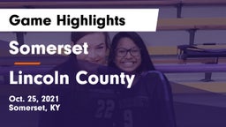 Somerset  vs Lincoln County  Game Highlights - Oct. 25, 2021